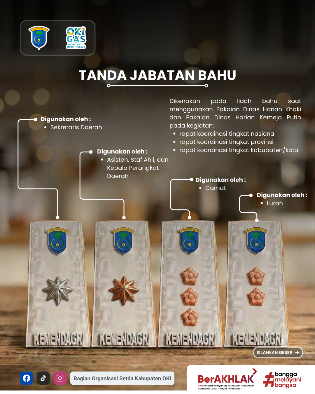 Panduan Atribut & Kelengkapan Pakaian Dinas Aparatur Sipil Negara di Lingkungan Pemerintah Kabupaten Ogan Komering Ilir