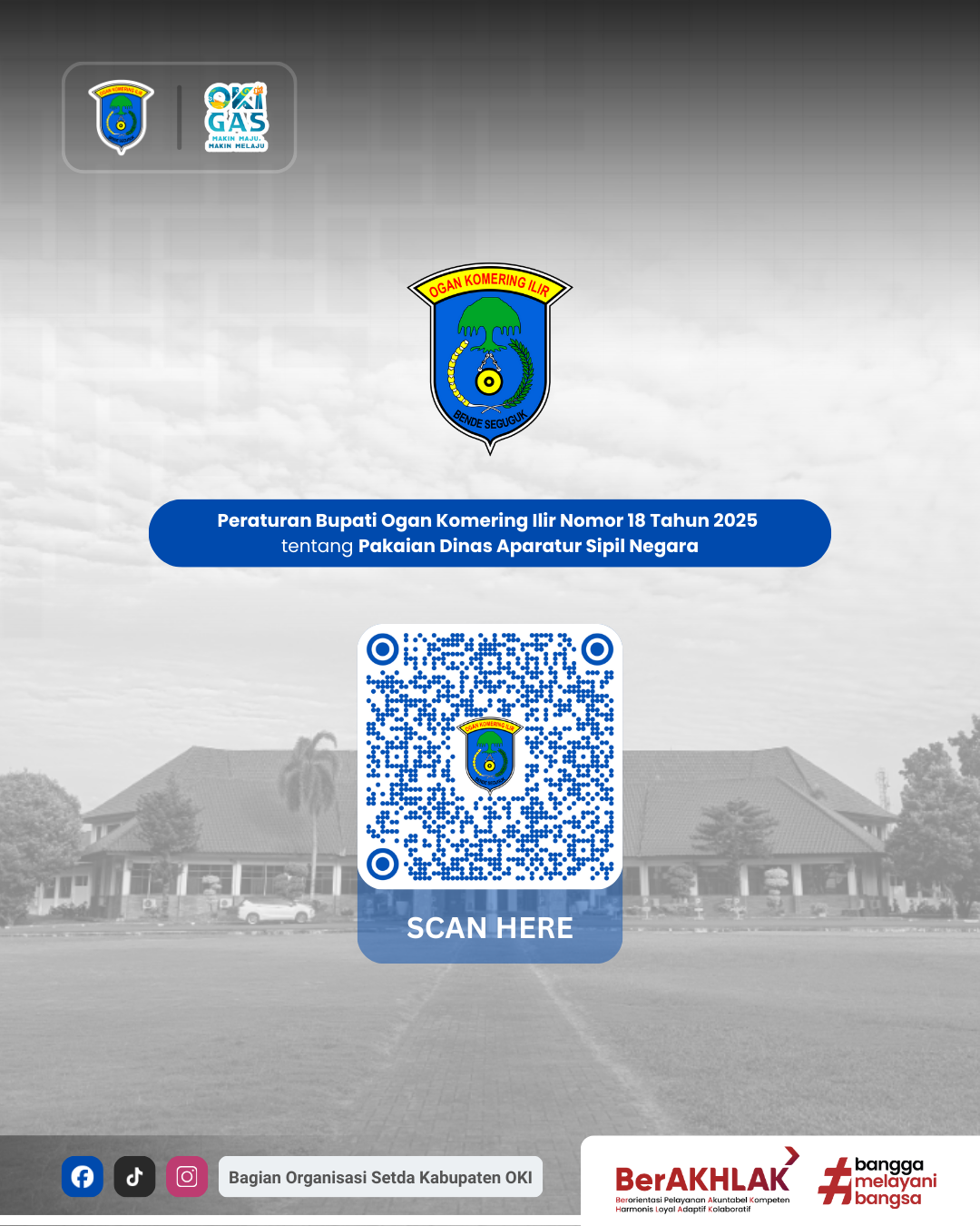 Panduan Atribut & Kelengkapan Pakaian Dinas Aparatur Sipil Negara di Lingkungan Pemerintah Kabupaten Ogan Komering Ilir