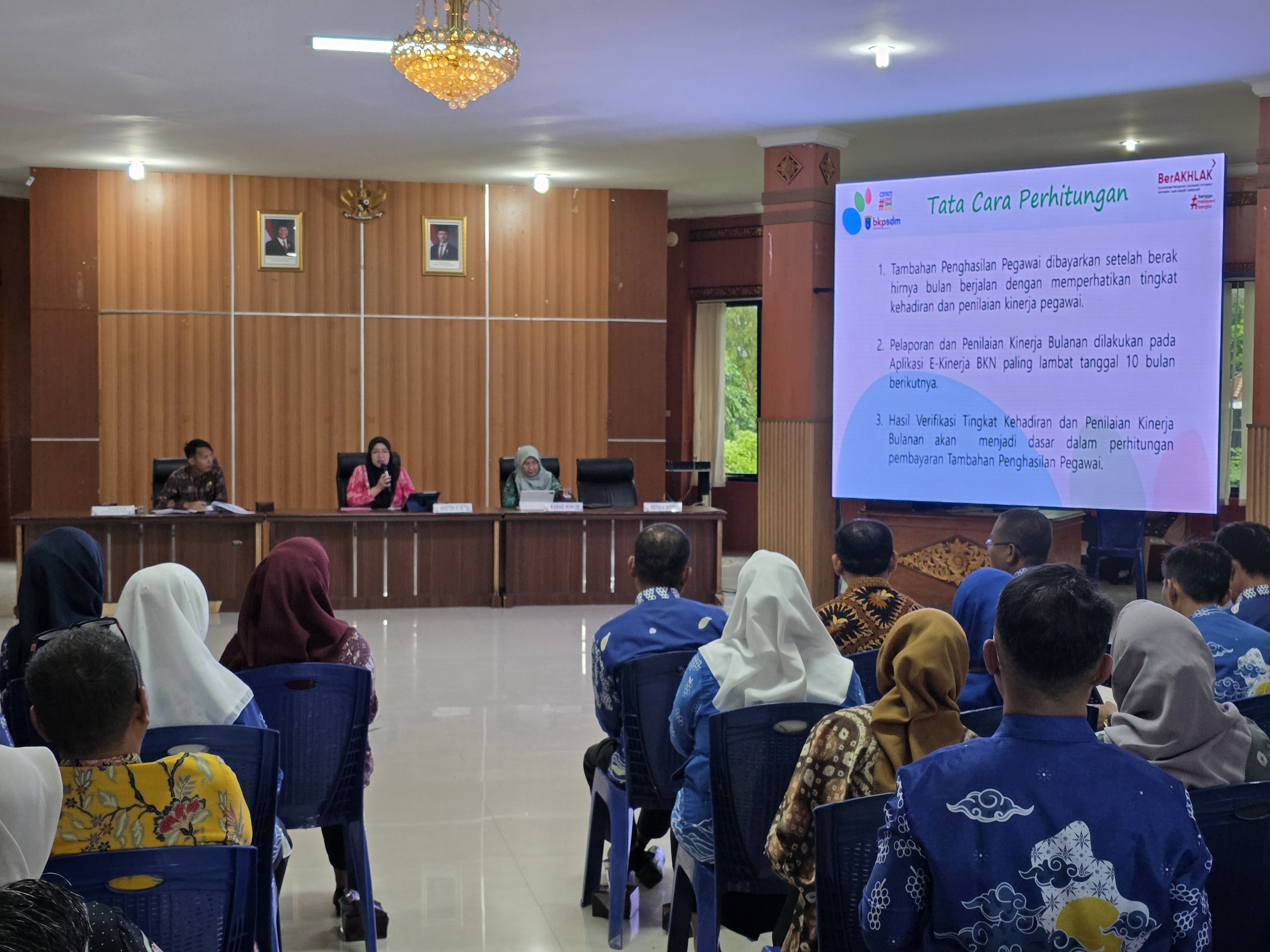 Pemerintah Kabupaten Ogan Komering Ilir Sosialisasikan Peraturan Bupati Terbaru Terkait TPP ASN