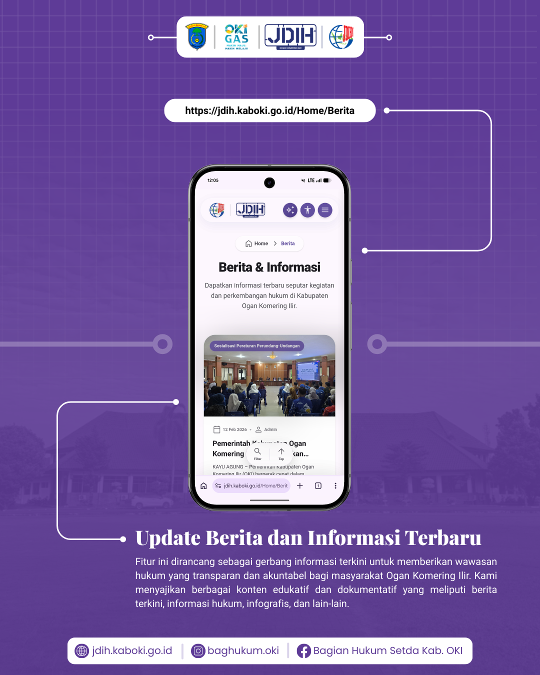 Update JDIH Kabupaten OKI v3.0.0