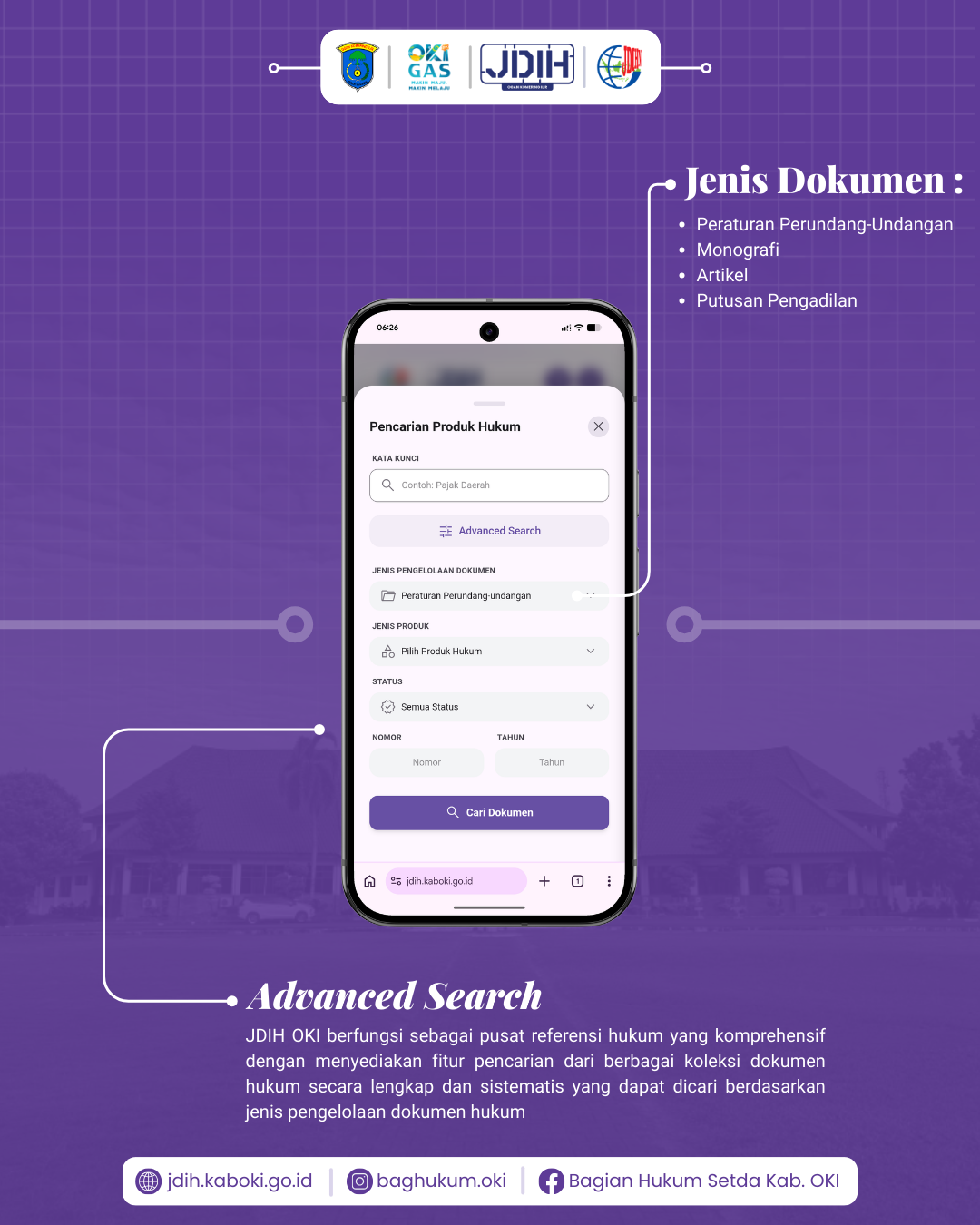 Update JDIH Kabupaten OKI v3.0.0