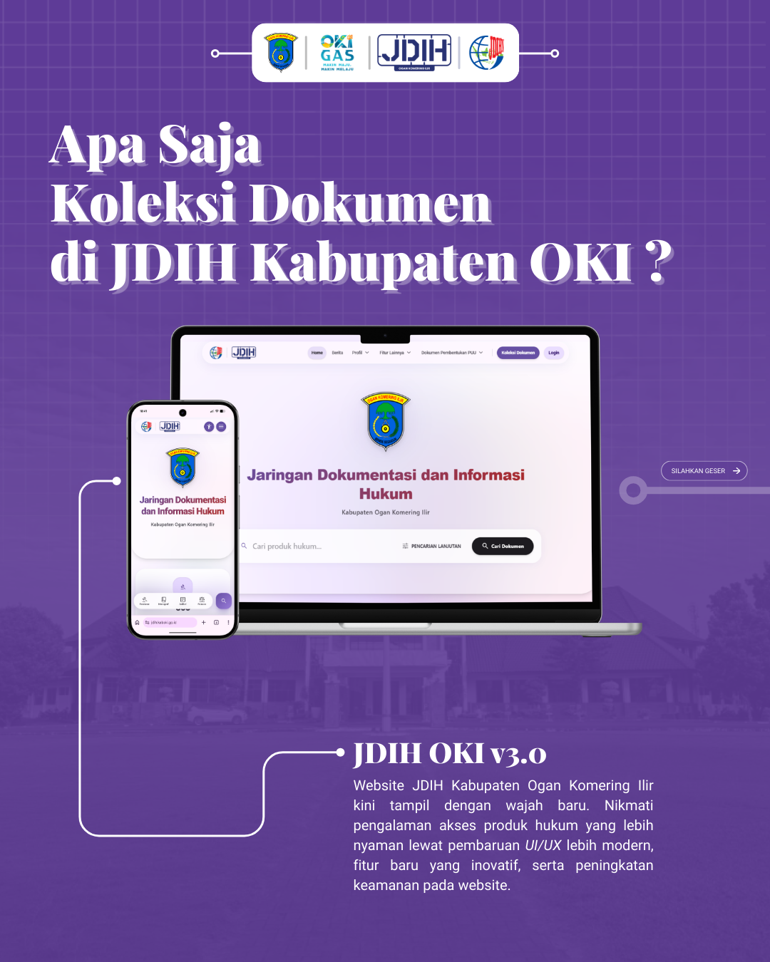 Update JDIH Kabupaten OKI v3.0.0