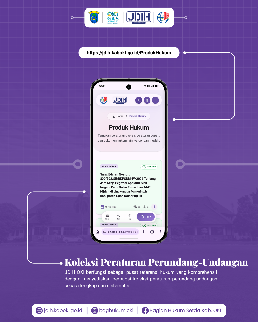 Update JDIH Kabupaten OKI v3.0.0