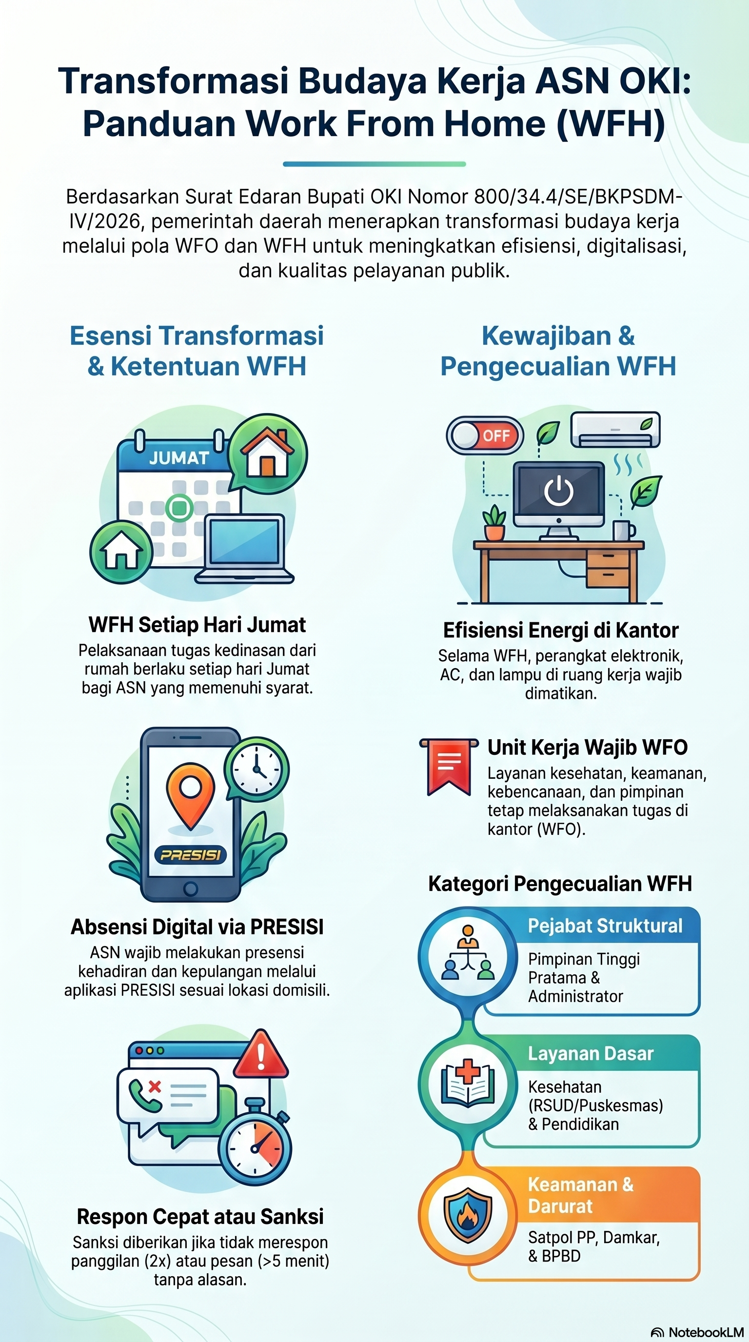Transformasi Budaya Kerja Aparatur Sipil Negara di Lingkungan Pemerintah Kabupaten Ogan Komering Ilir